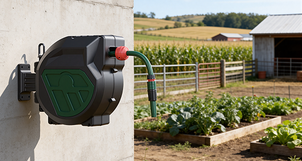 American Rural Villa Garden Hose Reel Solution: Fixing Common Issues of Extra-Long (150ft-250ft) Hose Reels for Large Yards