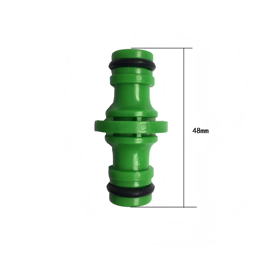 SW-F03 1/2" Dual Quick Connector Nipple | 2-Way Hose Extension Joiner view 2