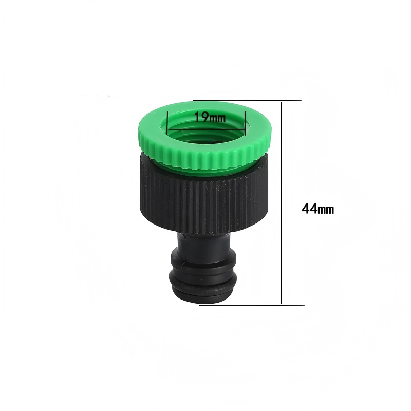 SW-FC03 1/2" - 3/4" Threaded Tap Adapter Connector | Dual Size Conversion, Quick Nipple Fitting