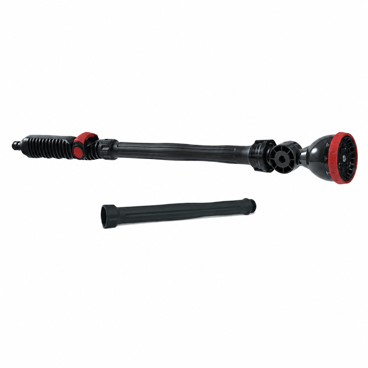 SW-SP18 3/4" Long Handle Garden Watering Wand | 10 Spray Patterns, Extendable Rod -  - Garden Hose Reel by SUNWELL TOOLS