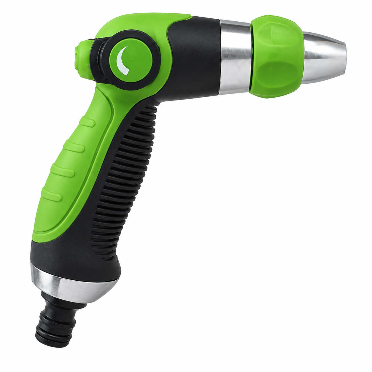 SW-SP26 3/4" Heavy-Duty Metal Single Pattern Spray Gun | Adjustable Jet Nozzle, Ergonomic Grip -  - Garden Hose Reel by SUNWELL TOOLS