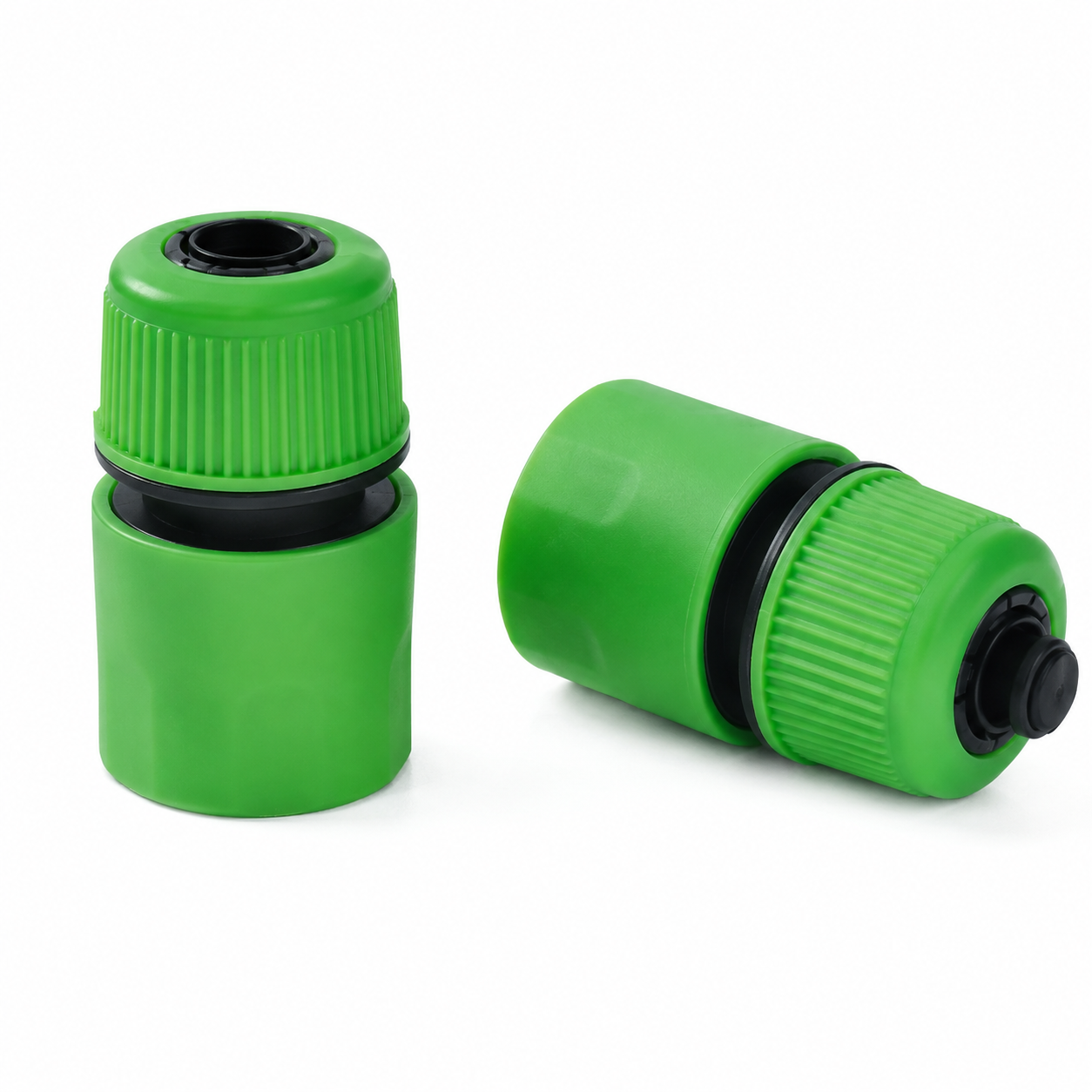 SW-F18-1/2 1/2" PVC Garden Hose Quick Connector | Durable PP Pipe Joiner, Leak-Proof Quick Fitting -  - Garden Hose Reel by SUNWELL TOOLS
