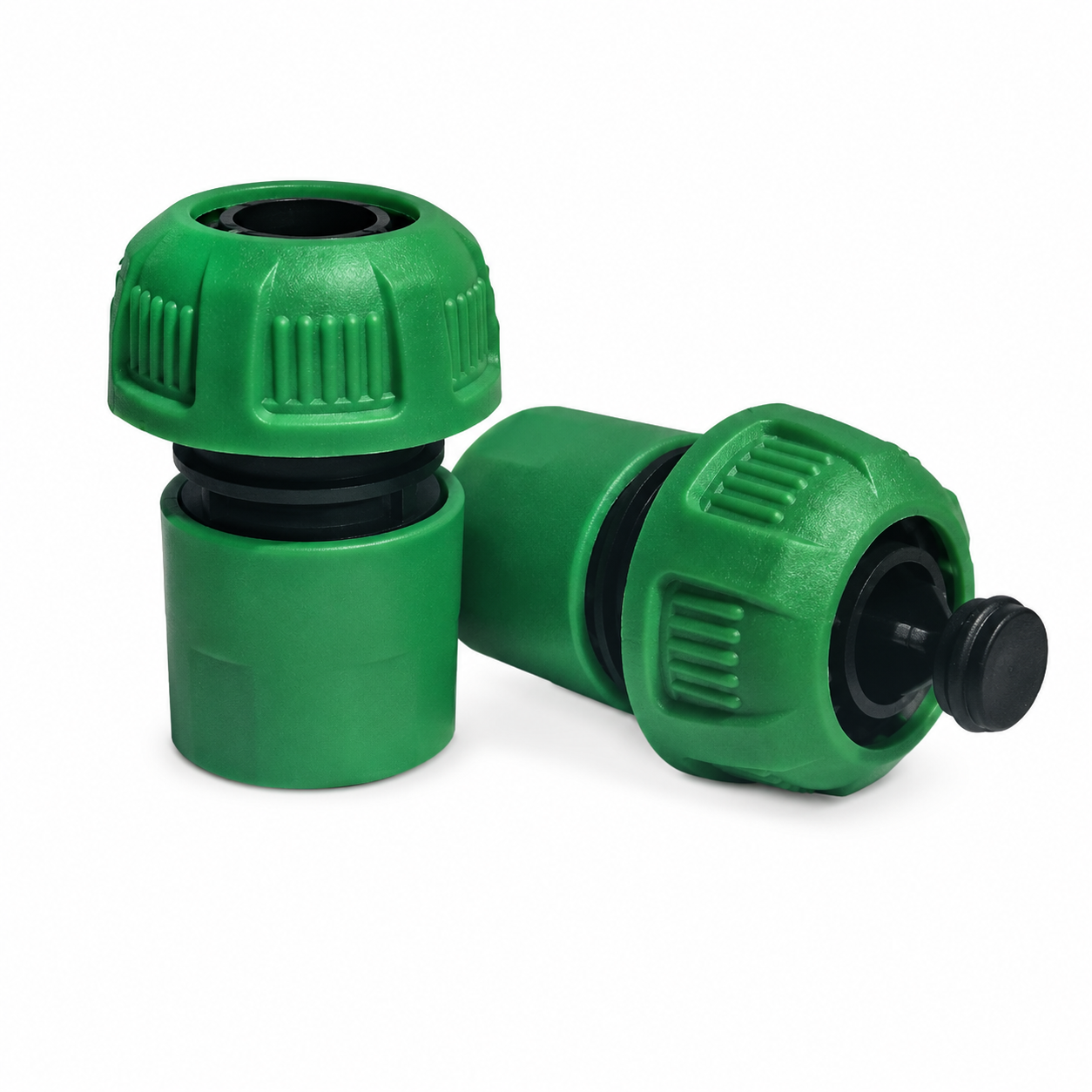 SW-F19-3/4 3/4" PVC Garden Hose Quick Connector | Durable PP Pipe Joiner, Leak-Proof Quick Fitting -  - Garden Hose Reel by SUNWELL TOOLS